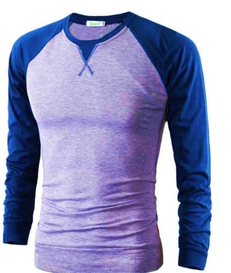 Raglan sleeve t-shirt