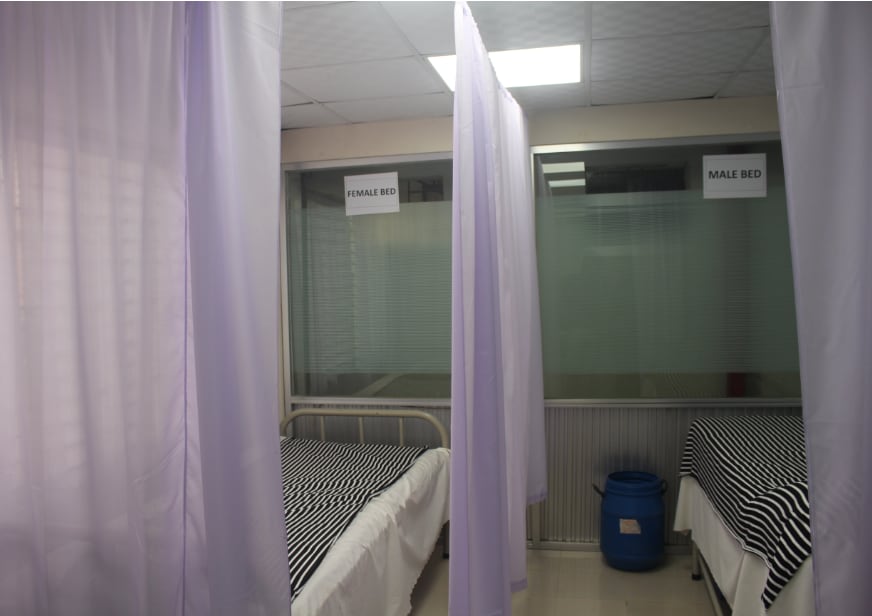 Factory medical room